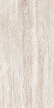 Porcelain Tile Natural Stone Look Verona Ivory Polished 12x24 in 12.00 SF Box