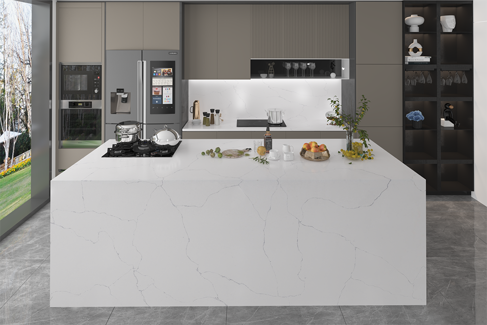 Countertop Quartz 2cm - 3cm KASS 8813 SF