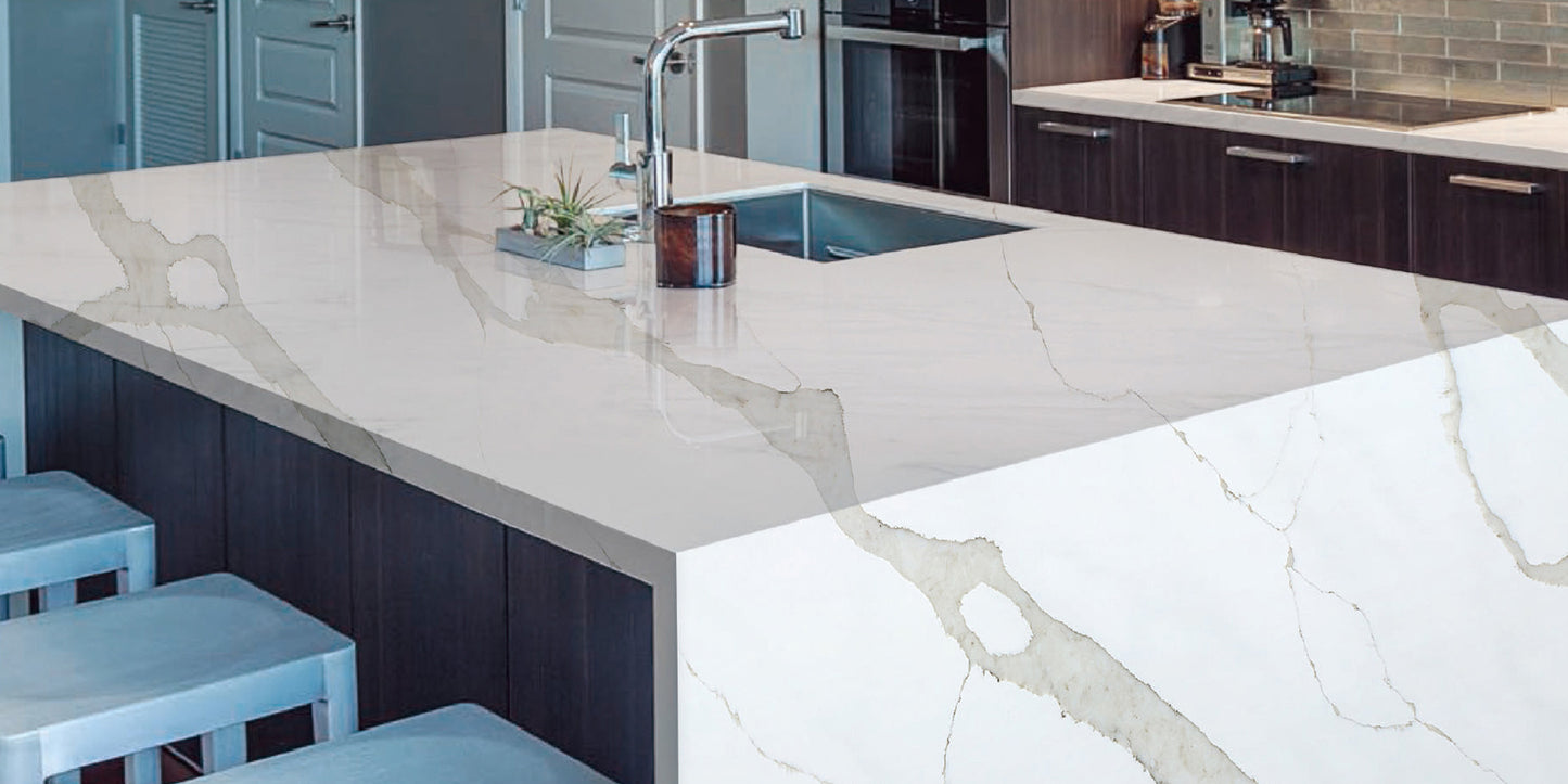 Countertop Quartz 2cm - 3cm KASS 8831 SF