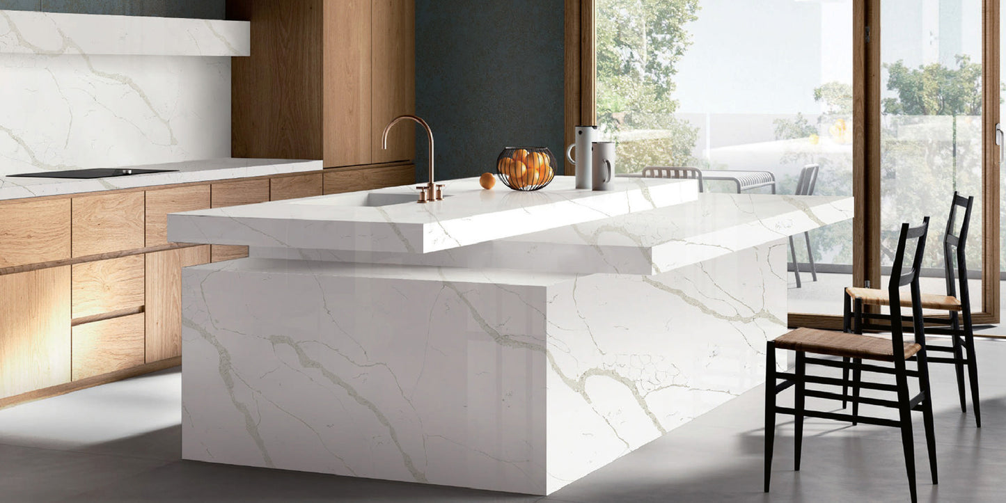 Countertop Quartz 2cm - 3cm KASS 9913 SF