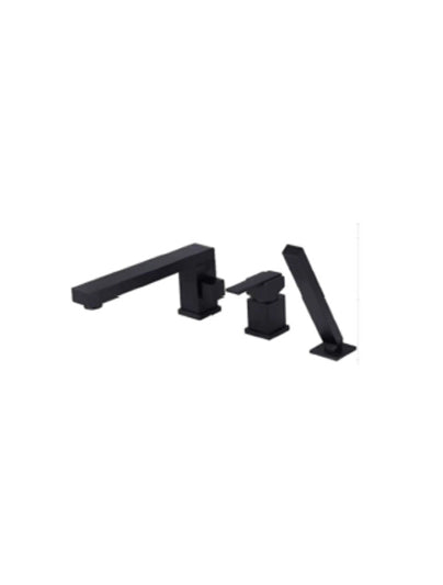 Single Handle Bath Faucet and Hand Shower Lola Black
