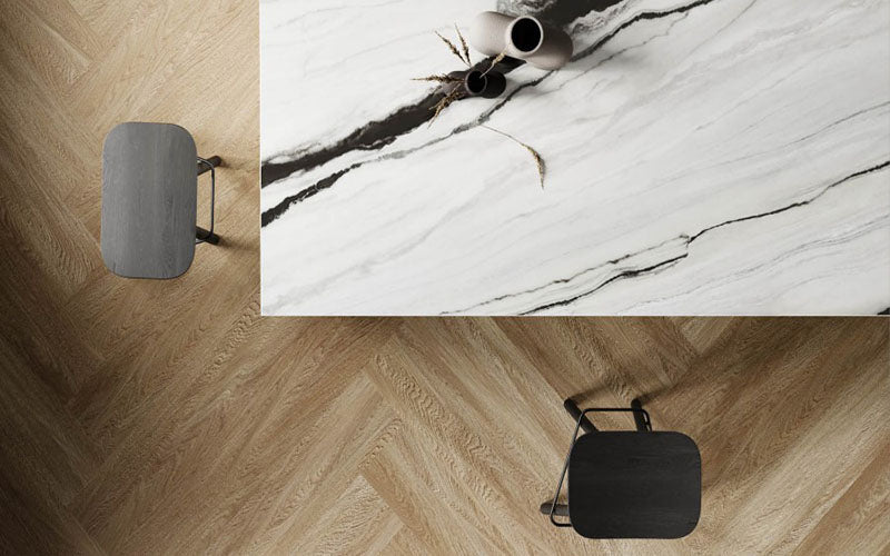 Porcelain Slab Teracanto - Charcoal White 2cm 126x62 in.