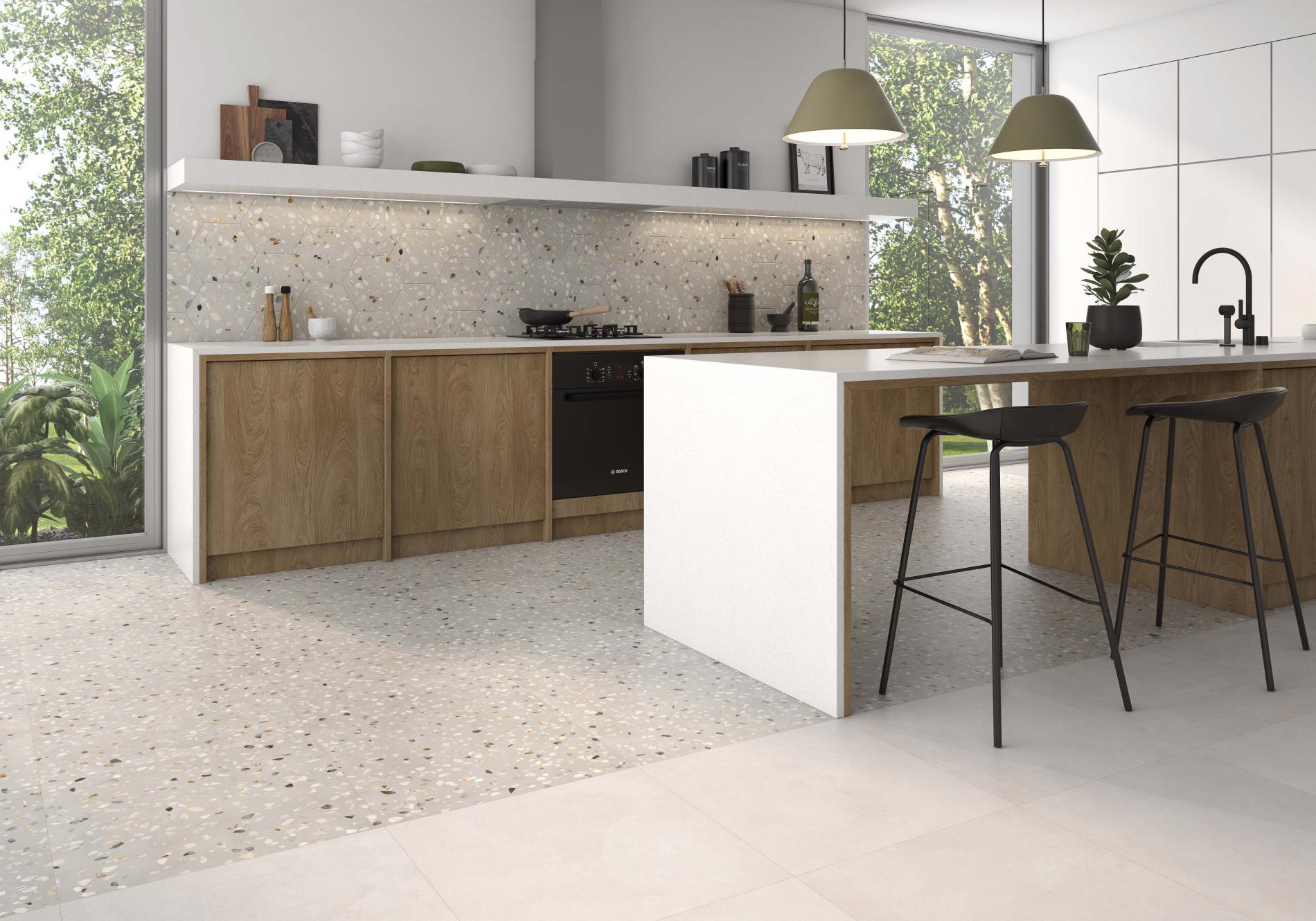 Porcelain Ceramic Tile - Doria Collection available in 1 size 4 colors and 1 finish