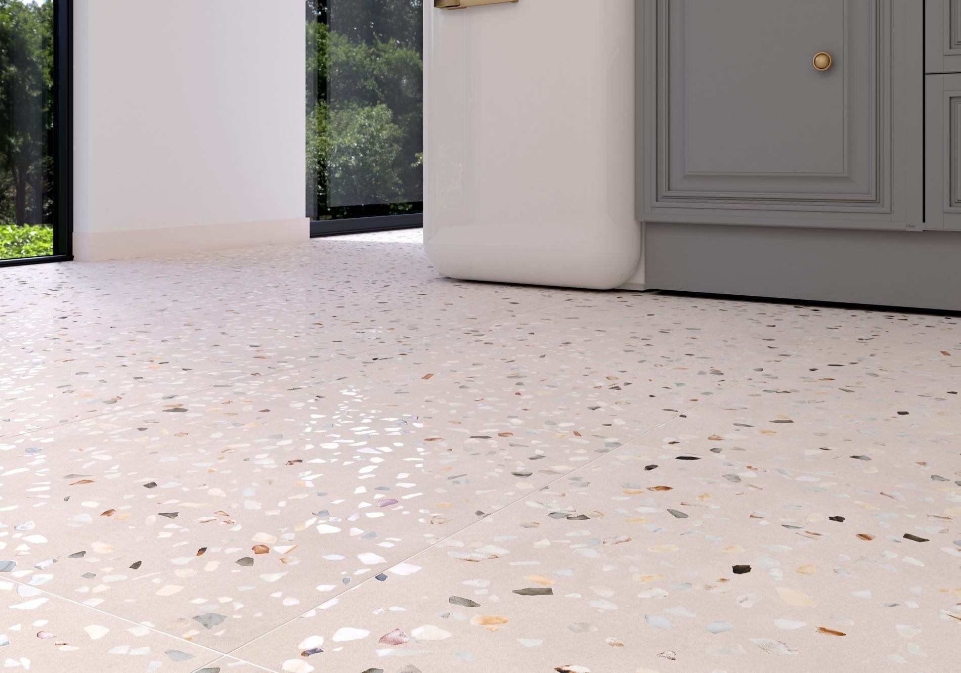 Porcelain Ceramic Tile - Doria Collection available in 1 size 4 colors and 1 finish