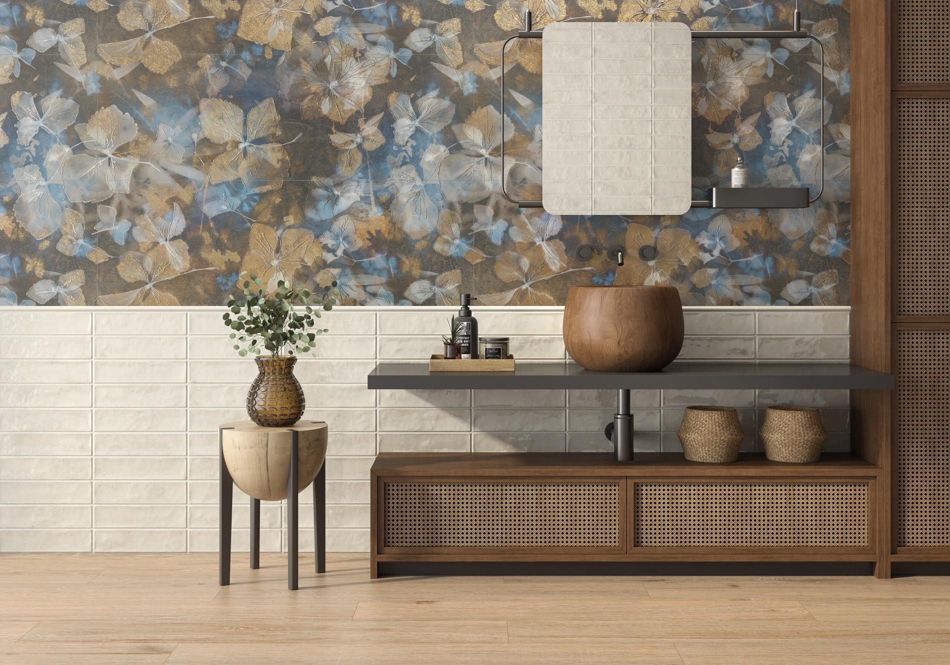 Ceramic Tile Mayolica Blanco Polished 3x12 in 6.35 SF Box