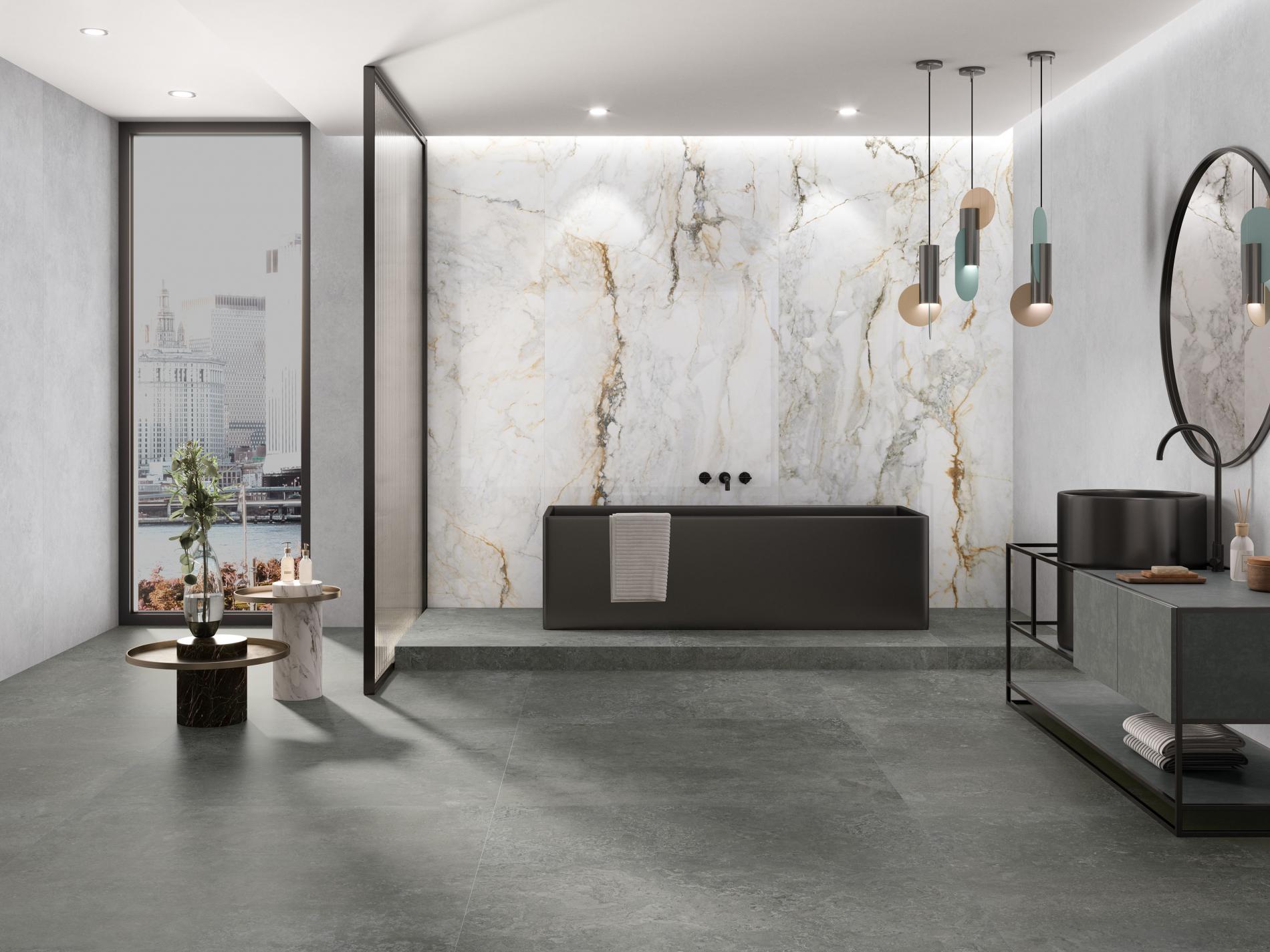 Porcelain Ceramic Tile - CR. PISA Collection available in 5 sizes, 1 colors and 2 finishs.