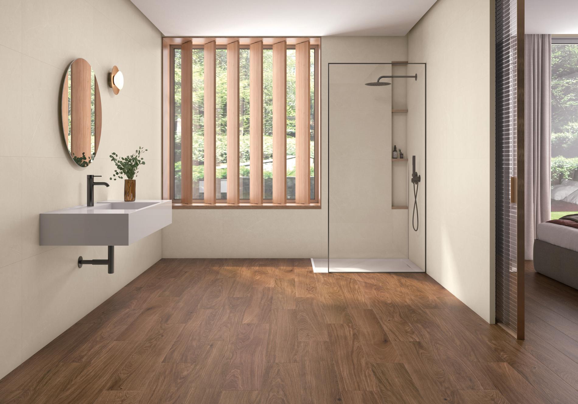 Ceramic Tile - Natural Sense Collection available in 2 sizes 1 color and 1 finish