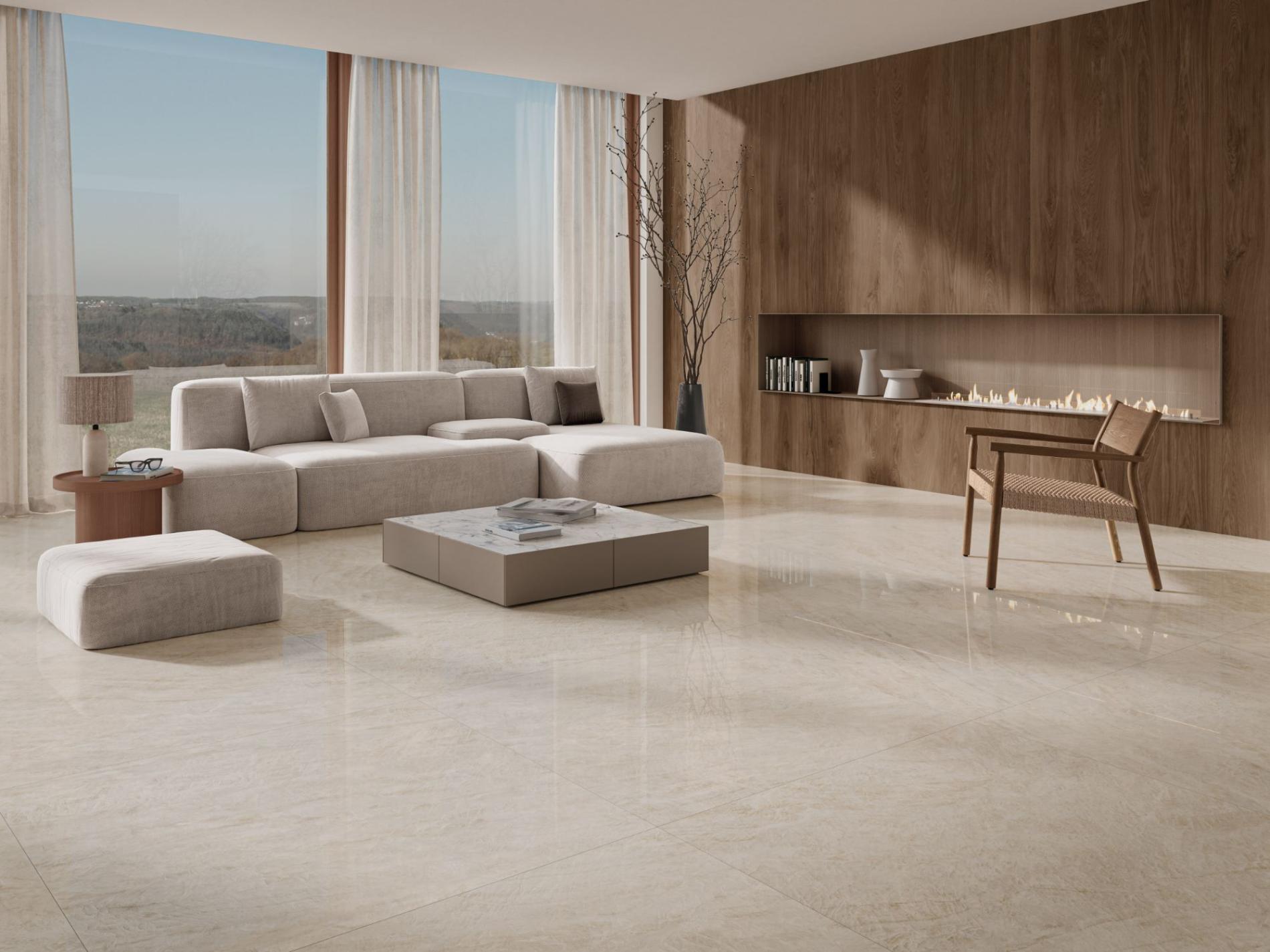 Ceramic Tile - Crown Collection available in 4 sizes 2 colors and 2 finishes