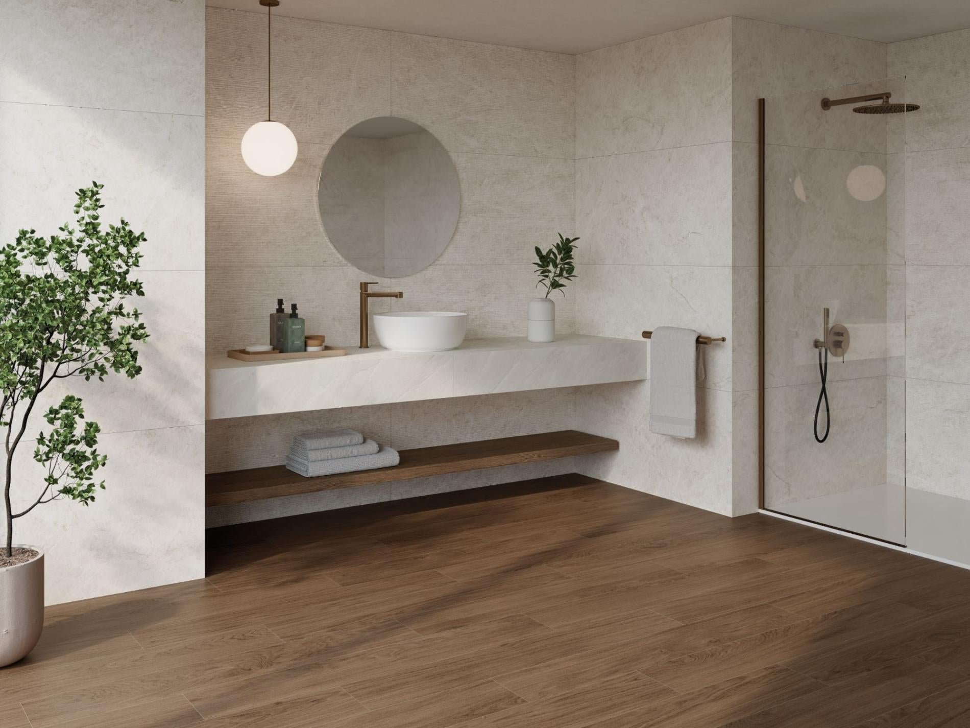 Ceramic Tile - Crown Collection available in 4 sizes 2 colors and 2 finishes