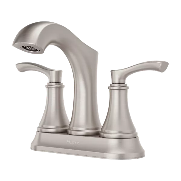 2-Handle 4" Centerset Bathroom Faucet Spot Defense