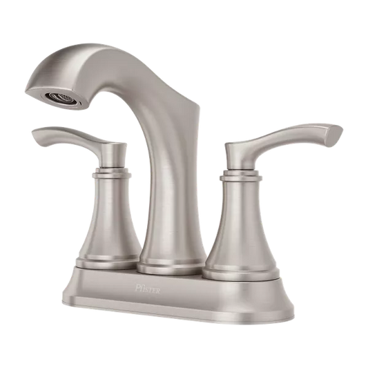 2-Handle 4" Centerset Bathroom Faucet Spot Defense