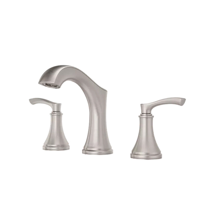 2-Handle 8" Widespread Bathroom Faucet - 2 Colors