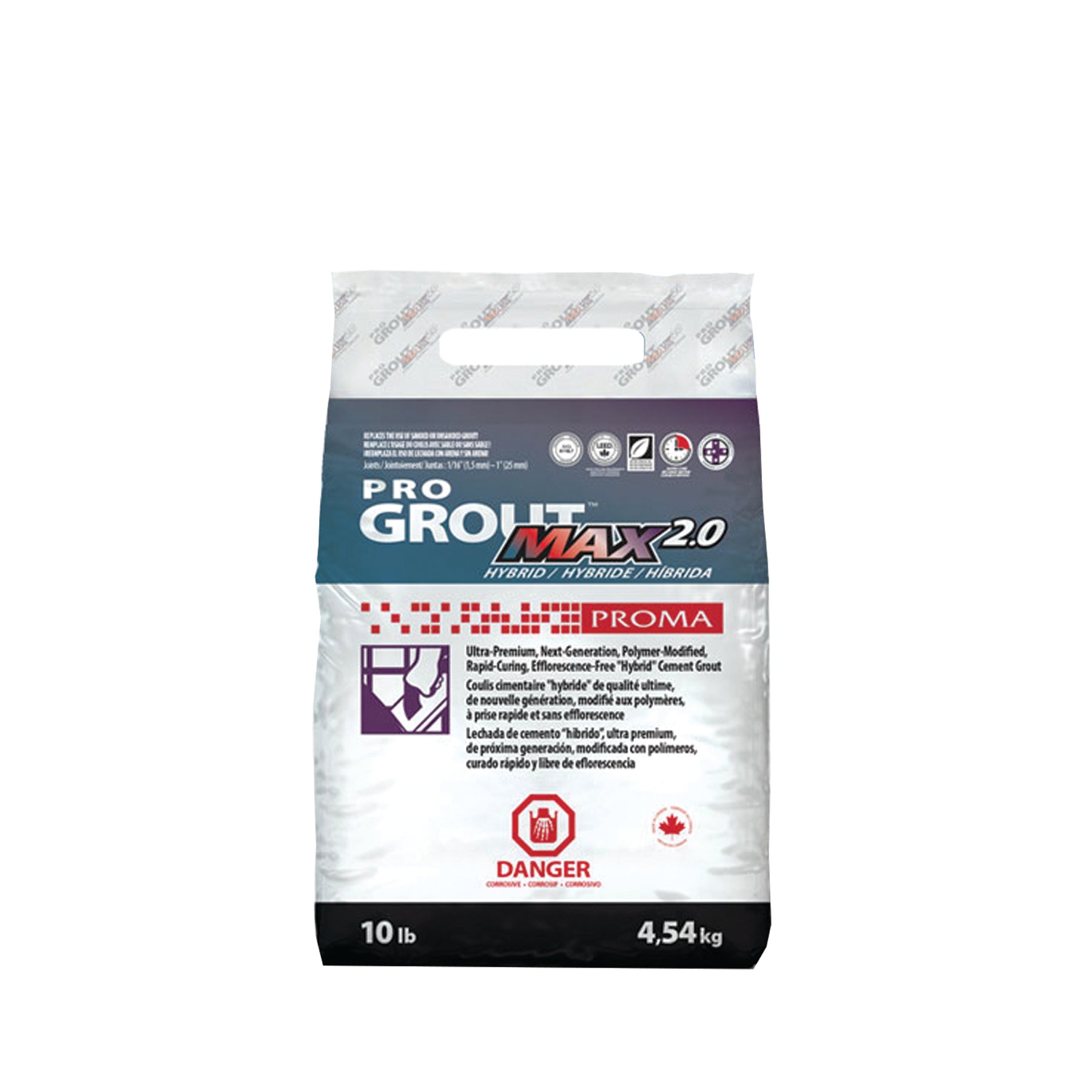 Pro Grout MAX 4.54 kg Arctic White