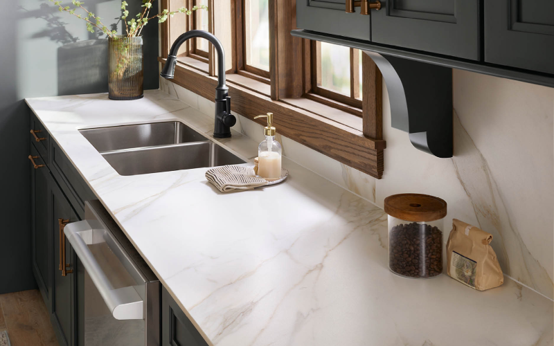 Porcelain Slab Teracanto - Calacatta Gold 2cm 126x62 in.