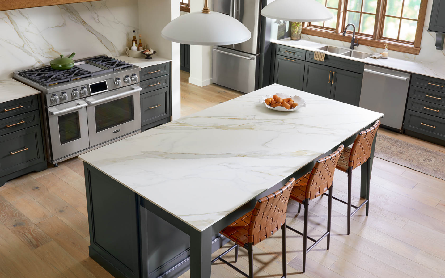 Countertop Quartz 2cm - 1.2cm Tera Calacatta Gold SF 63X126