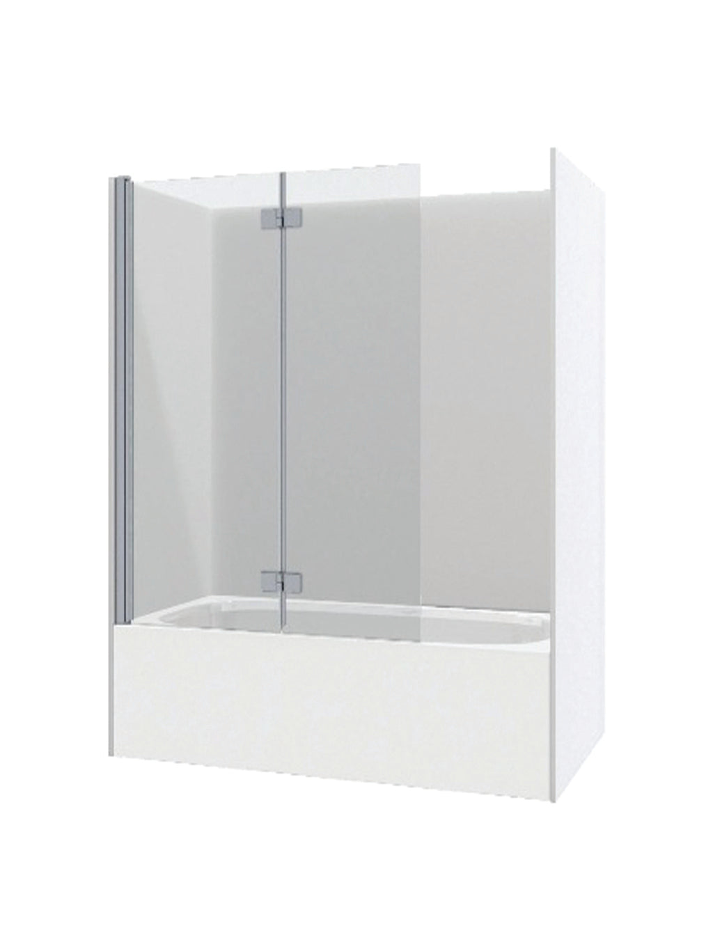 Shower Screen W40 x H57 in.(1016 x 1448 mm)