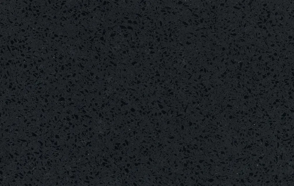 Countertop Quartz 2cm - 3cm TCE 2014 Jet Black - 63x126 in.