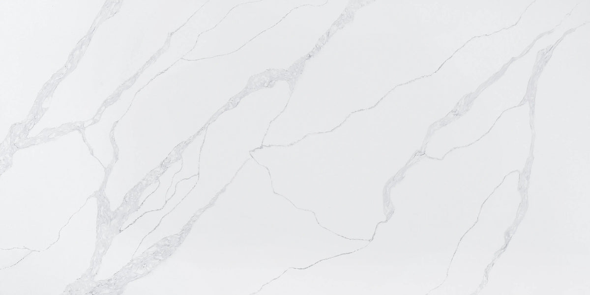 Countertop Quartz 2cm - 3cm TCE 4032 Calacatta Flow 63x126 in.