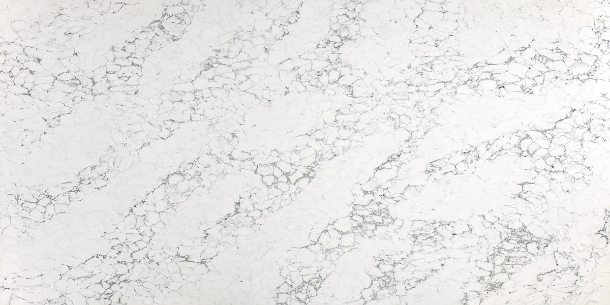 Countertop Quartz 2cm - 3cm TCE 4037 Misty Arabescato 63x126 in.