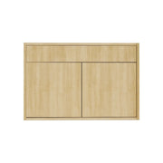 Natural Beauty Vanity 36 in. Suspended 2 Doors with Countertop
