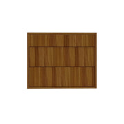 Hot Cinnamon Vanity 30 in. Suspended 2 Drawers with Countertop