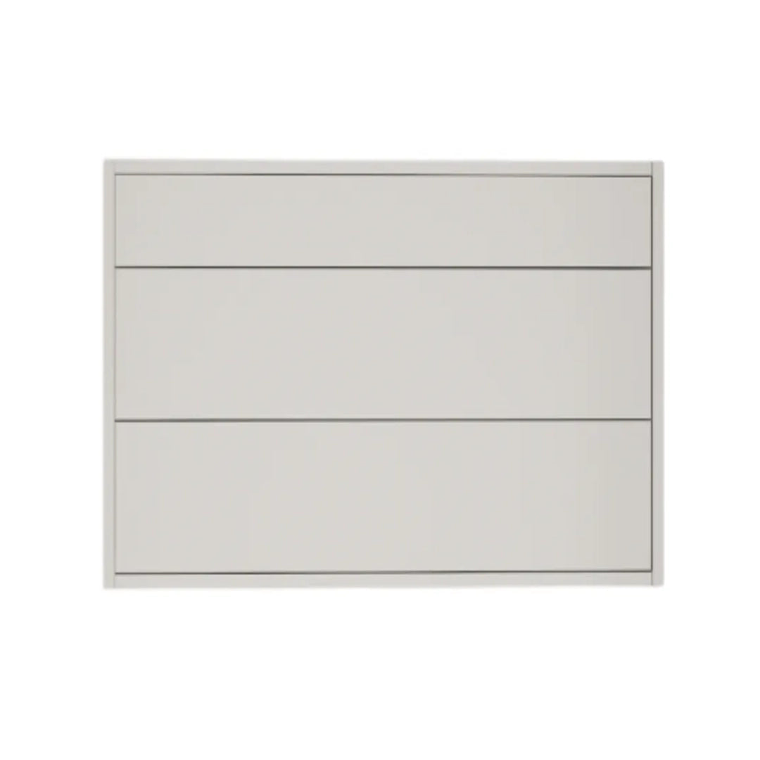 Glossy White Vanity 40 in. Suspended 2 Drawers with Countertop
