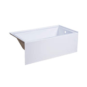 Alcove Bathtub Right Drain 60 × 32 × 21 ⅝ in. 3 Wall
