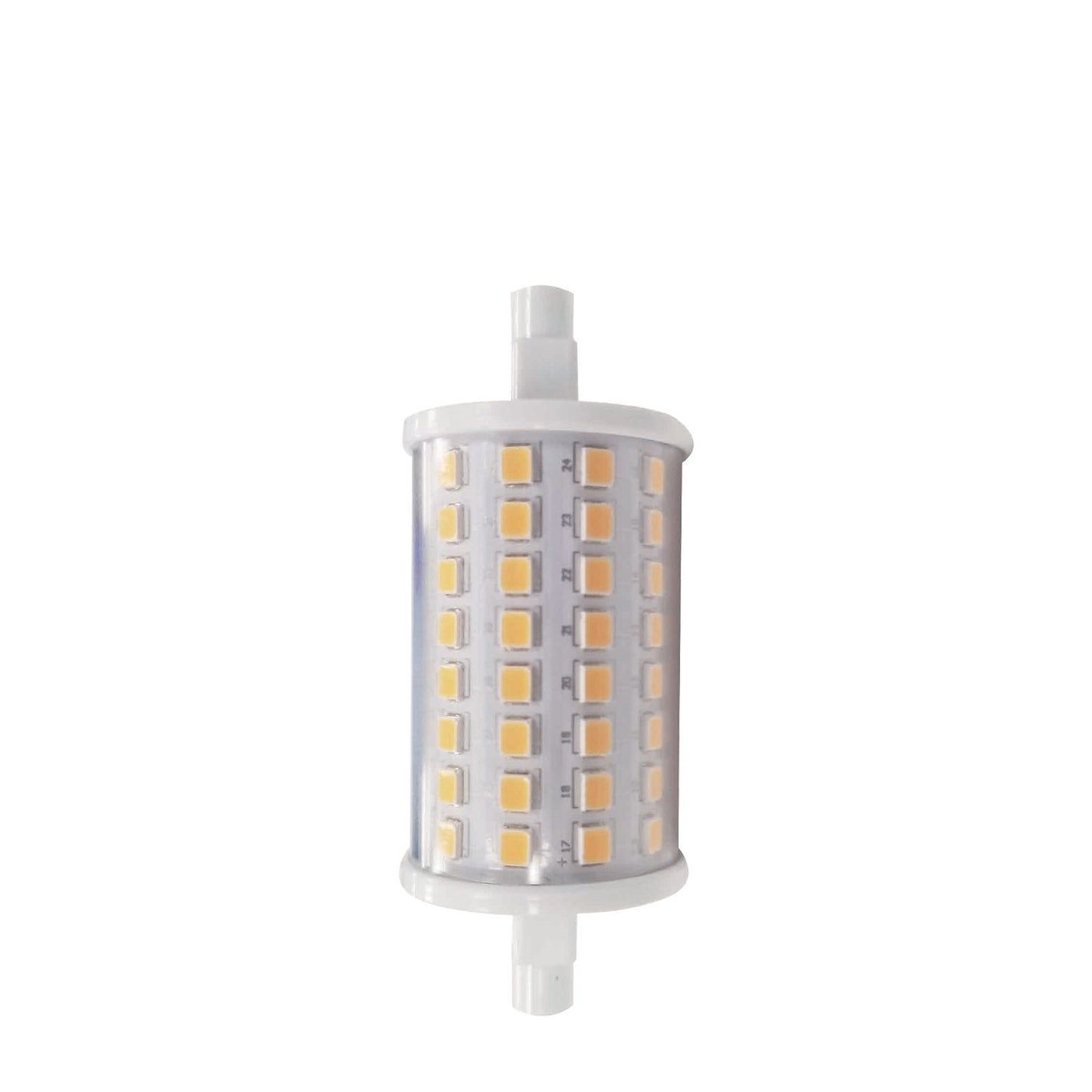 Led J-type 78mm 8w/120v/r7s/800l/5000k Dim.1cd