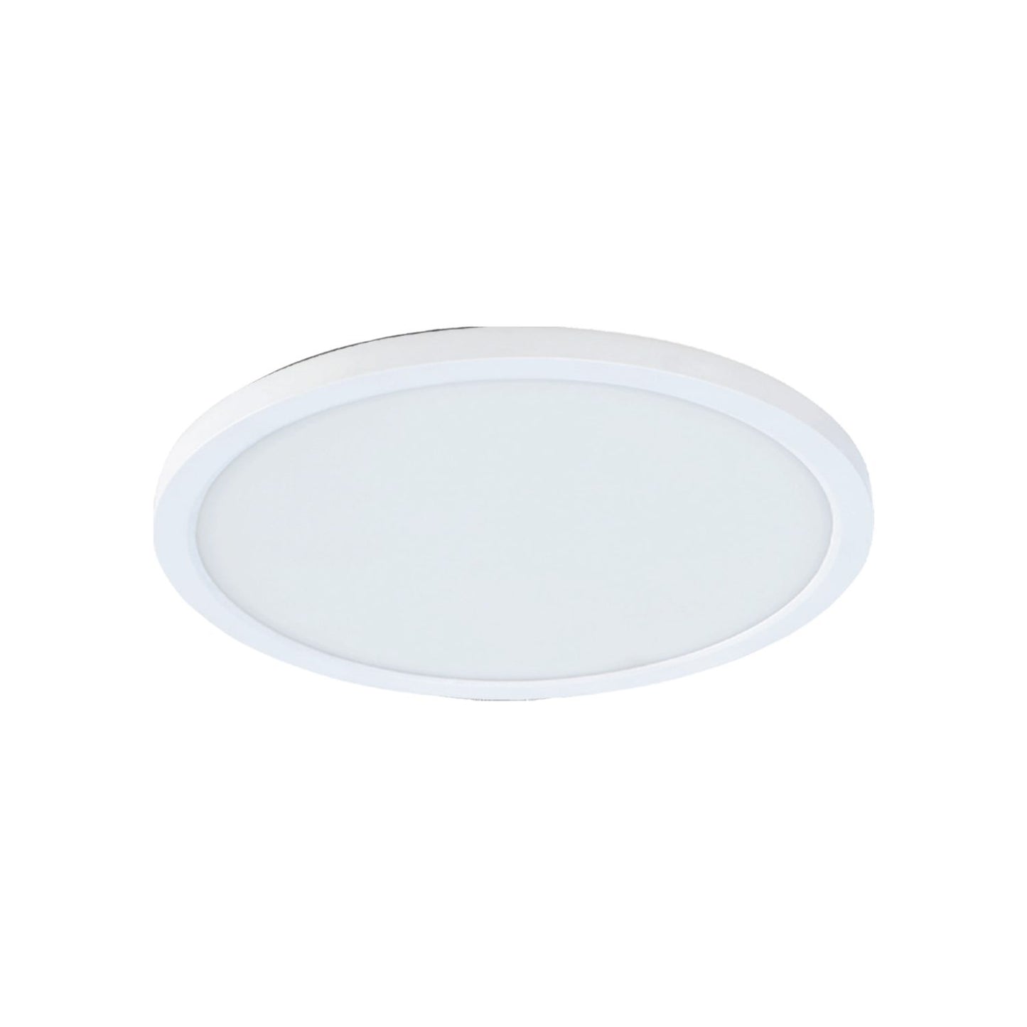 Led Flat Panel Ceiling Fixture 7.5'' 12w/800l/4000k - White