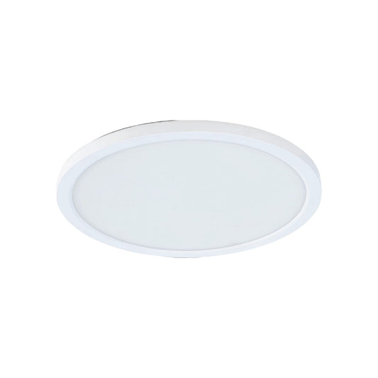 Led Flat Panel Ceiling Fixture 7.5'' 12w/800l/4000k - White