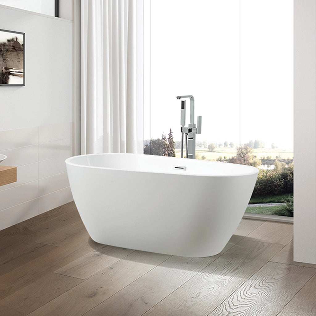 Montreal Freestanding Bathtub  Size :59 x 29.5 x 23.2 in. (1500 x 750 x 590 mm)