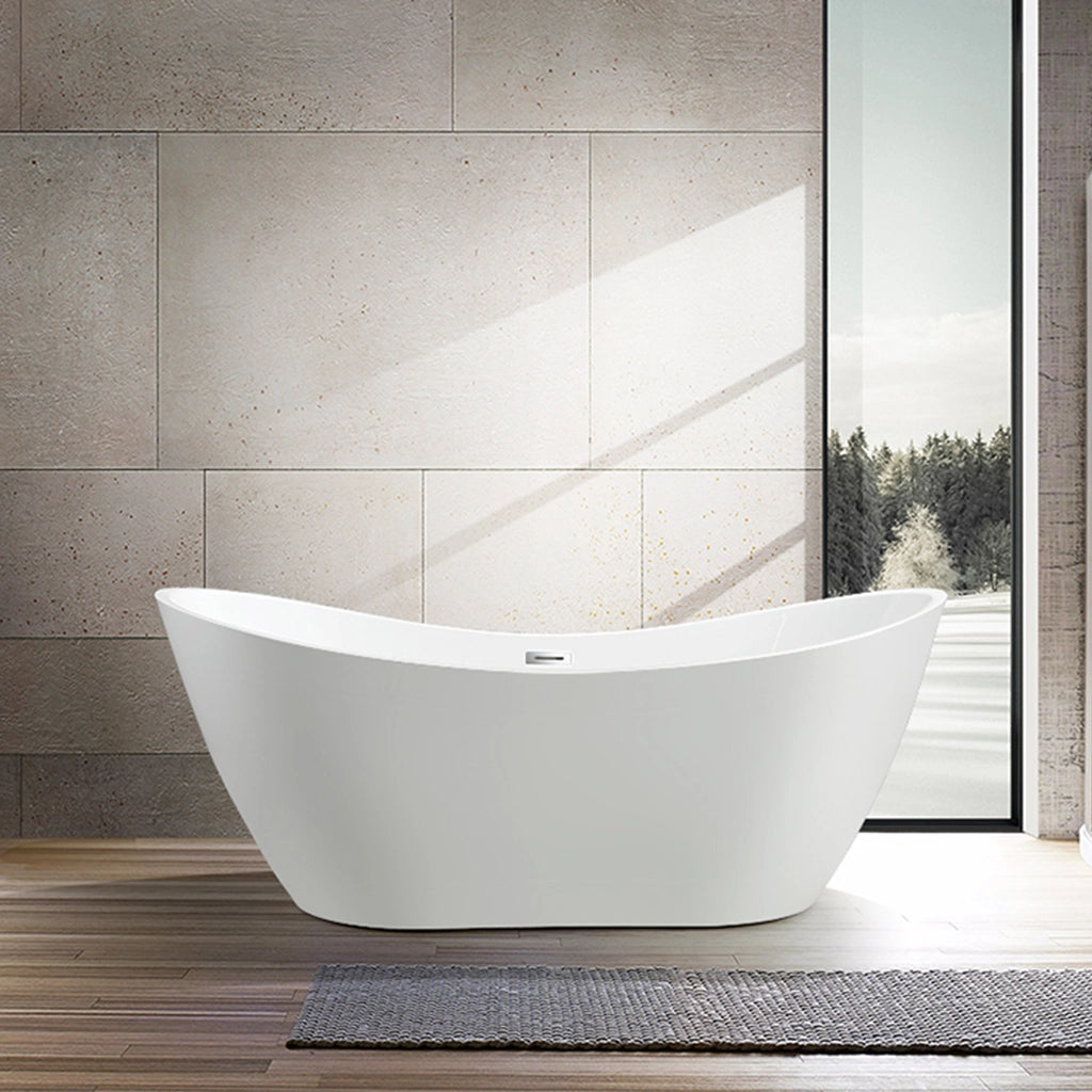 New York Freestanding Bathtub  Size :  70 x 31.5 x 28.3 in. (1780 x 800 x 720 mm)