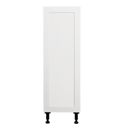 Armoire de cuisine bas 1 porte shaker blanc 12 L x 34 3/4 H x 24 P po