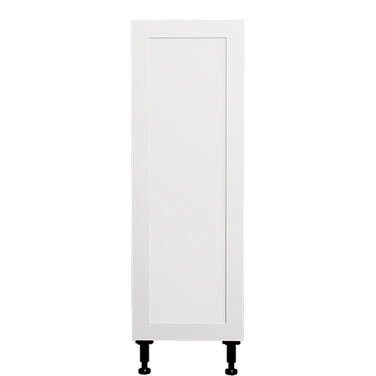 Armoire de cuisine bas 1 porte shaker blanc 12 L x 34 3/4 H x 24 P po