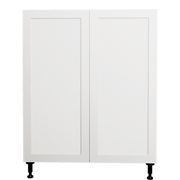 Armoire de cuisine bas 2 portes shaker blanc 30 L x 34 3/4 H x 24 po