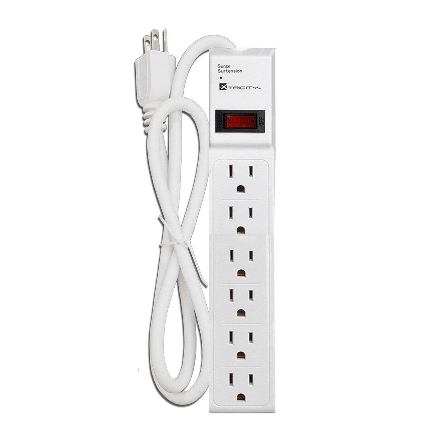 6 Outlet Surge Protection 90 Joules 3ft 14/3 Cord