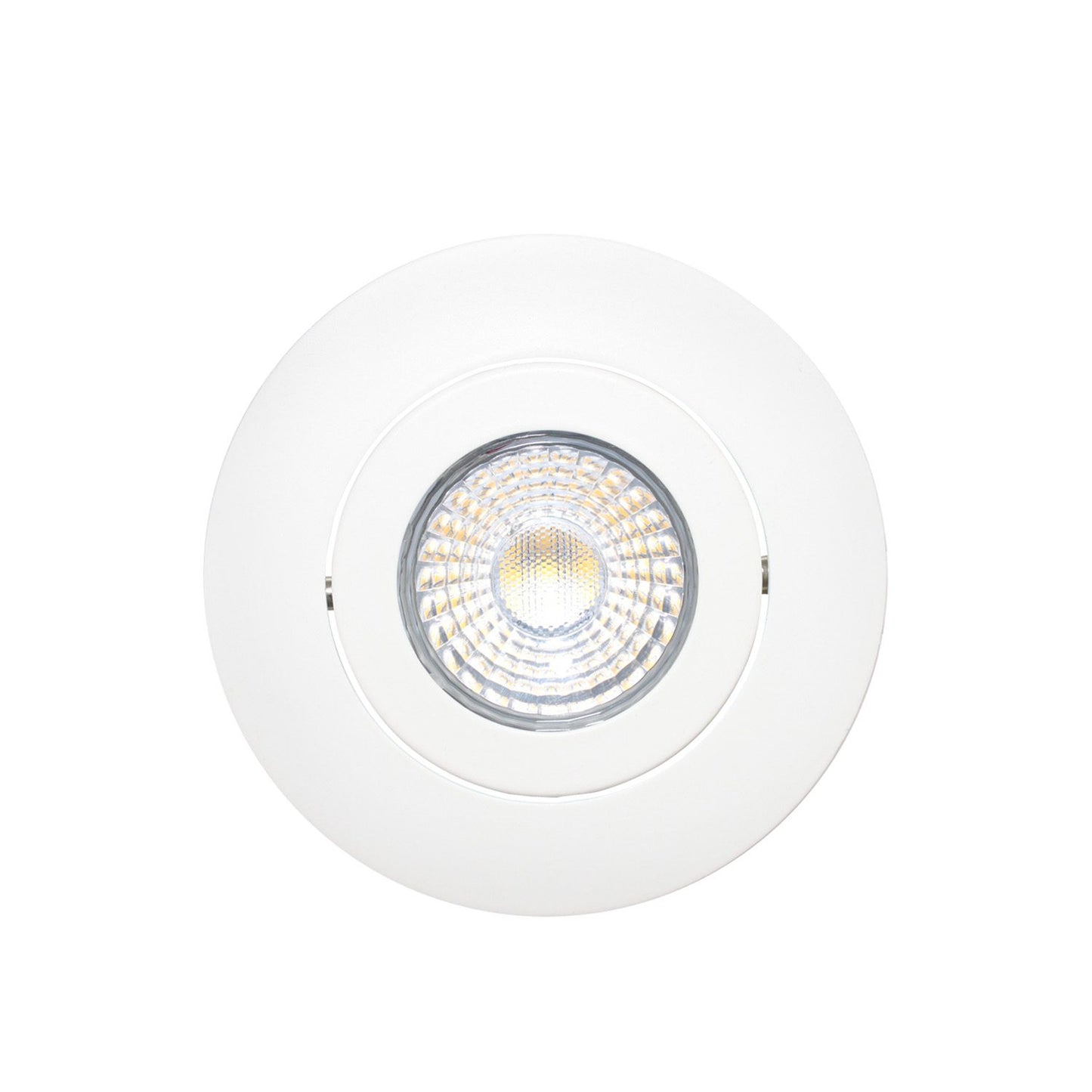 Encastré led 3'' 8W/600L/27-30-40-50-6500k/dim/rond /Wh 2pk