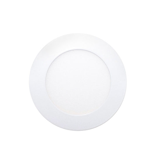 Encastré Led 3'' 8w/600l/27-30-40-50-6500k/ Dim/ Rond /Wh 2pk