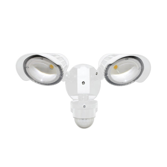 Led Motion Sensor 2 Heads 23w/5000k/2400l White