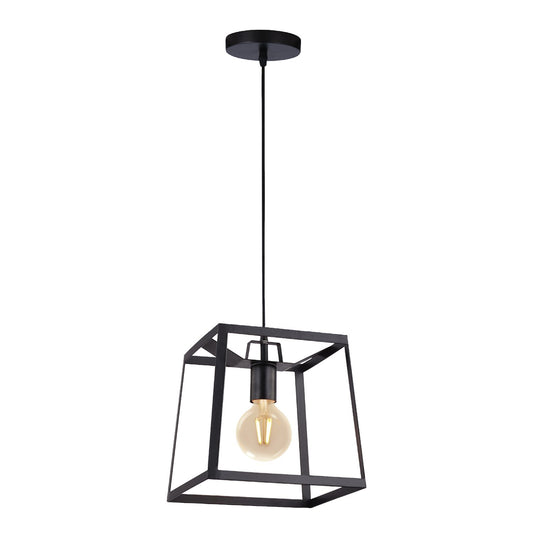 Luminaire suspendu, ampoule de couleur noire incluse - Westwood