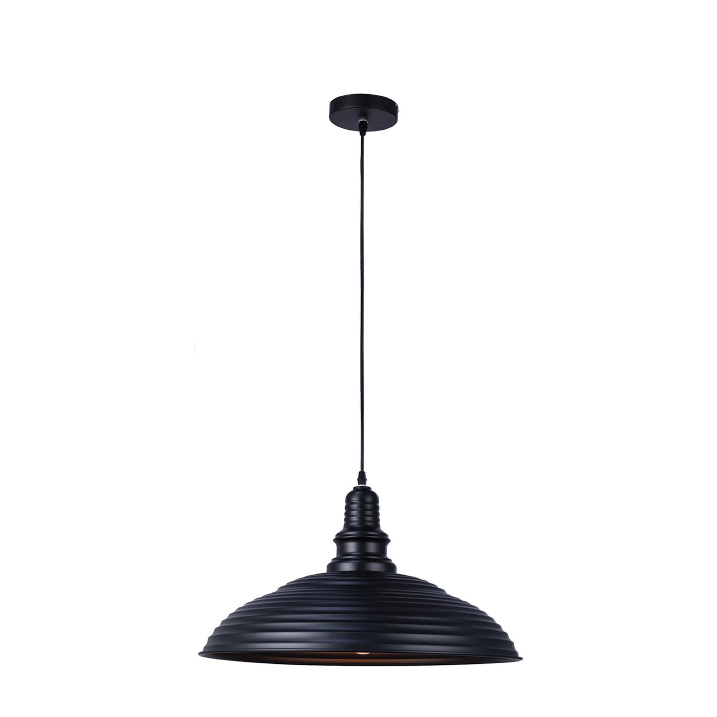 Luminaire suspendu couleur noire - Rétro