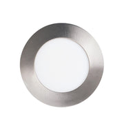 4 in LED Recessed Lighting 10W/ 750L/ 3000k Round - Nickel 4pk