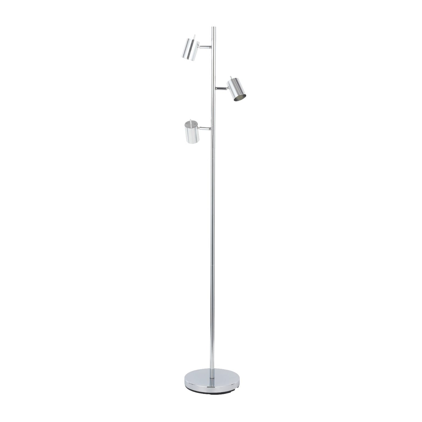 Floor Lamp 3 Heads Chrome - Sydney