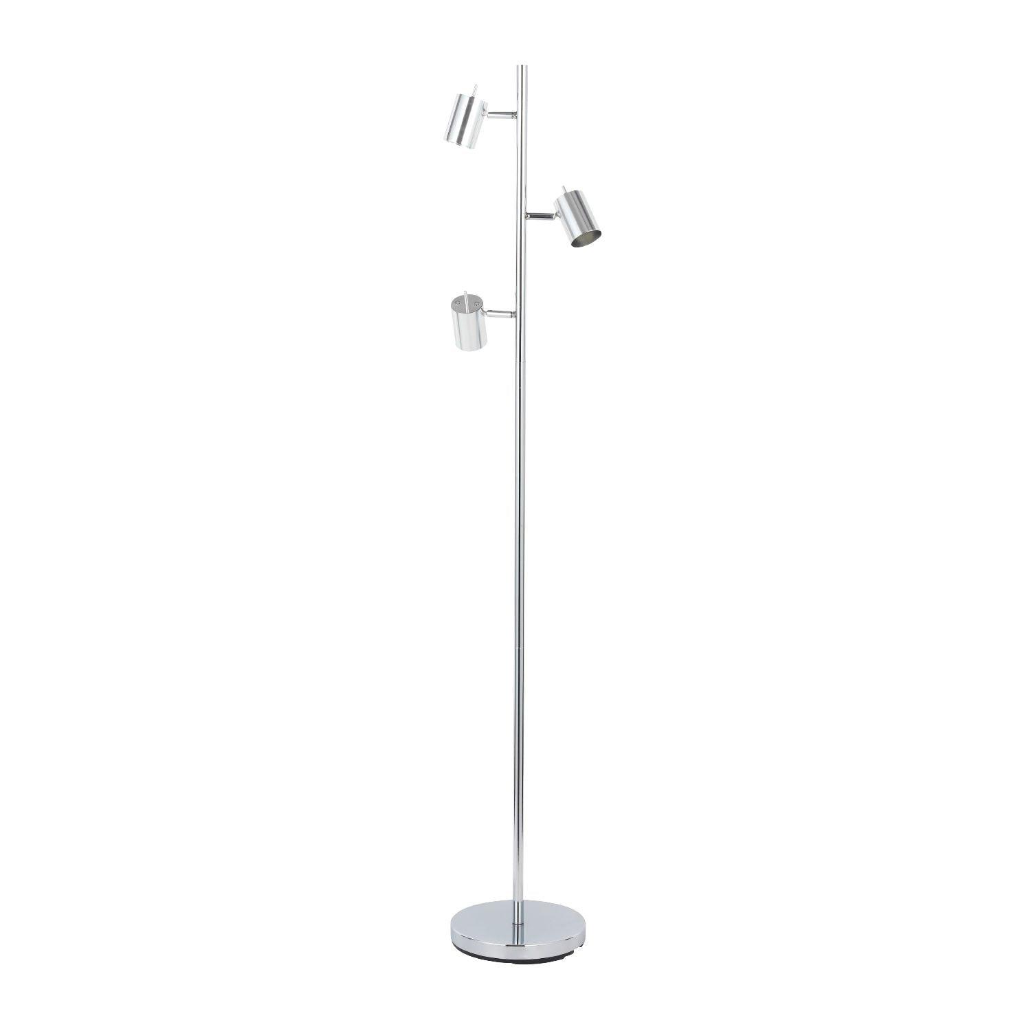 Chrome Floor Lamp 3 Heads Sydney