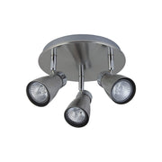 Ceiling Swivel Light 3 Heads Nickel-chrome - Yorkshire