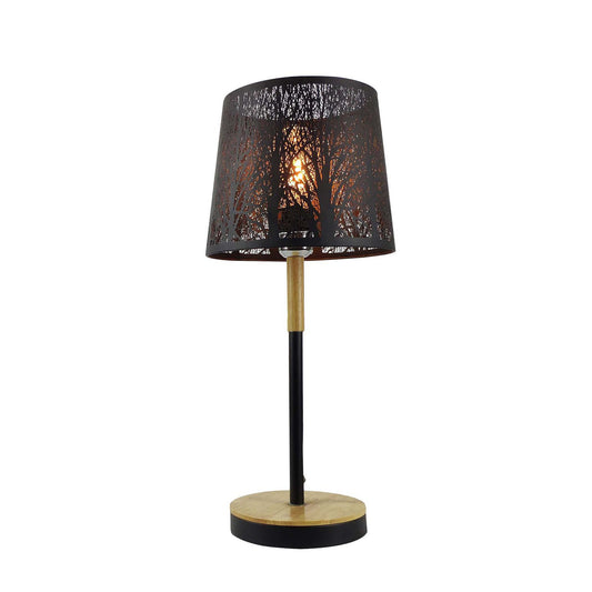 Lampe de Table ou de Bureau Noire - Luna