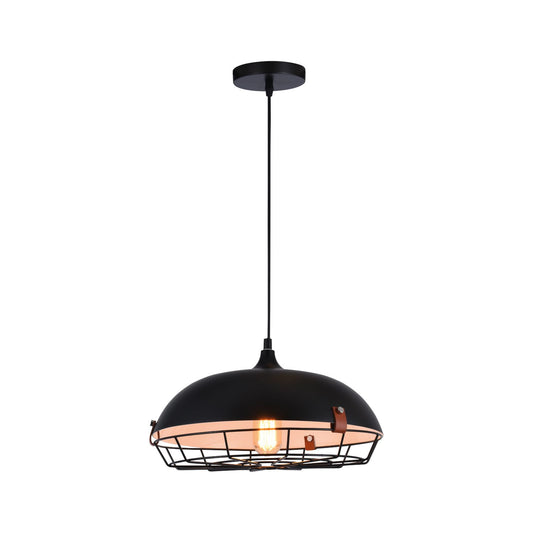 Suspension 1 Lampe Noir - Volcan