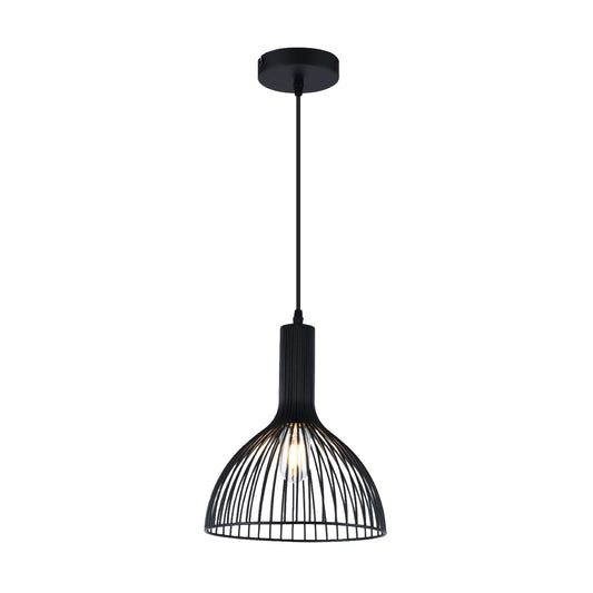 Suspension 1 Lampe Noir - Carlton