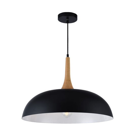 Suspension 1 Lampe Noir - Lune Noire