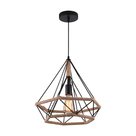 Suspension 1 Lampe Noir - Mynx